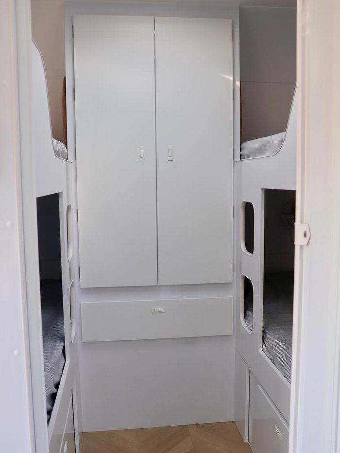 2025 Wonderland RV Amaroo Quad Bunk With Electric Lift Up King Bed