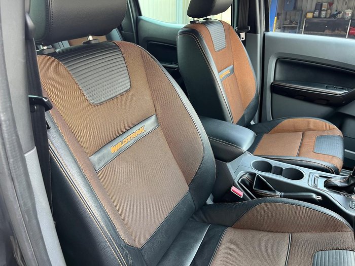 2016 Ford Ranger Wildtrak PX MkII 4X4 Dual Range Meteor Grey