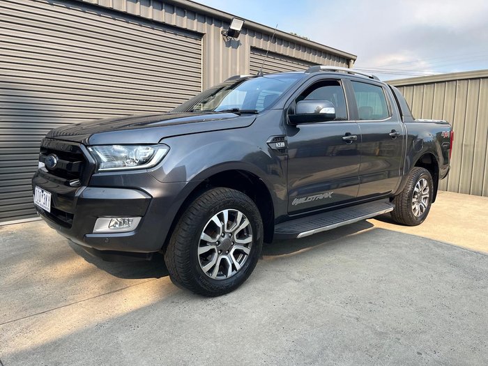 2016 Ford Ranger Wildtrak PX MkII 4X4 Dual Range Meteor Grey