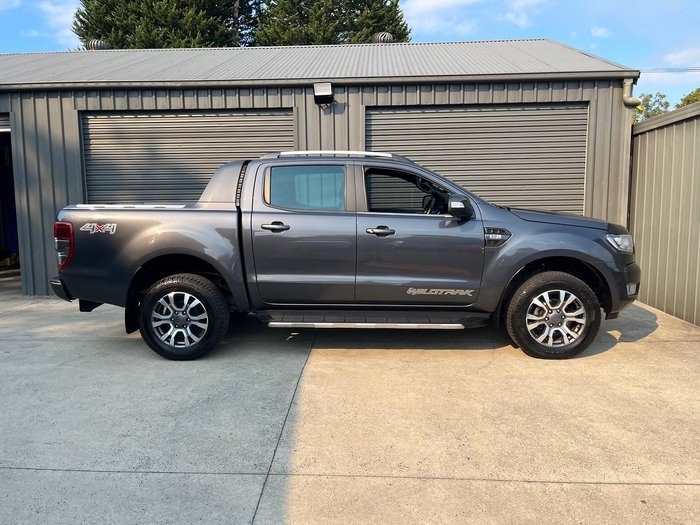 2016 Ford Ranger Wildtrak PX MkII 4X4 Dual Range Meteor Grey