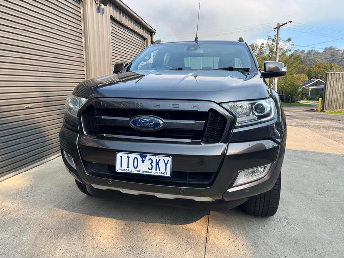 2016 Ford Ranger Wildtrak PX MkII 4X4 Dual Range Meteor Grey