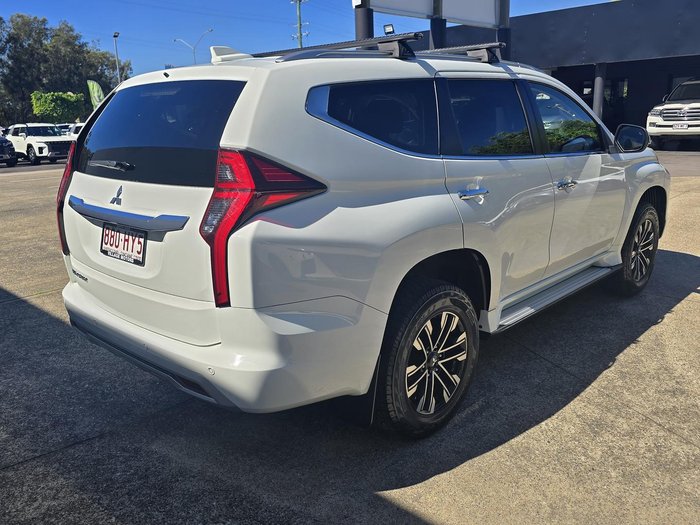 2021 Mitsubishi Pajero Sport Exceed QF MY21 4X4 Dual Range White