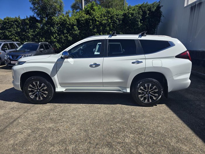 2021 Mitsubishi Pajero Sport Exceed QF MY21 4X4 Dual Range White
