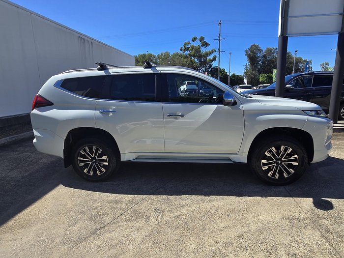 2021 Mitsubishi Pajero Sport Exceed QF MY21 4X4 Dual Range White