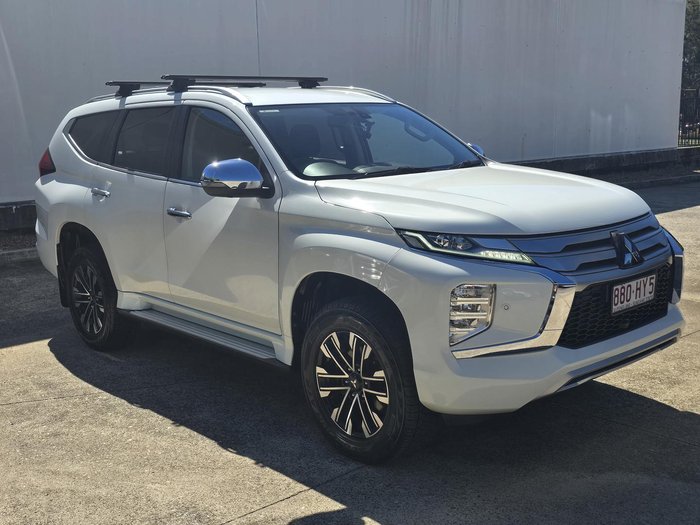 2021 Mitsubishi Pajero Sport Exceed QF MY21 4X4 Dual Range White