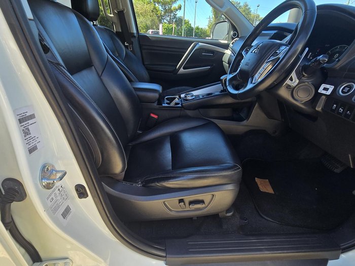 2021 Mitsubishi Pajero Sport Exceed QF MY21 4X4 Dual Range White