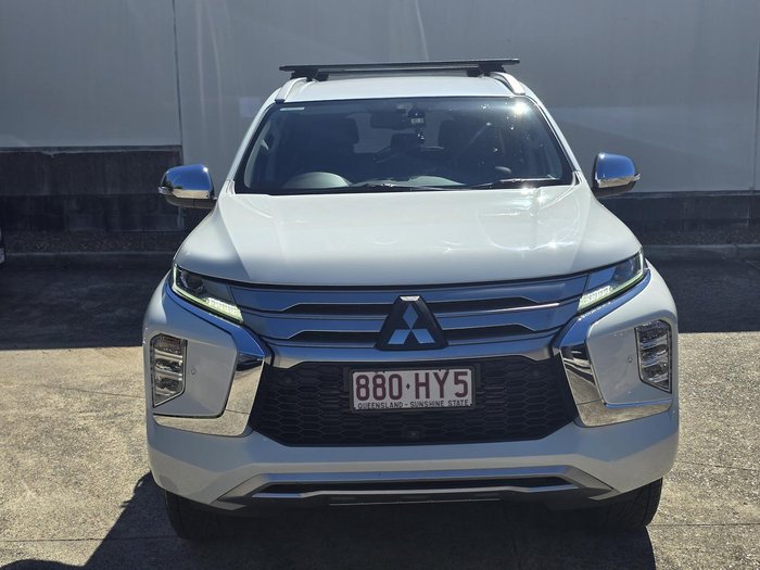 2021 Mitsubishi Pajero Sport Exceed QF MY21 4X4 Dual Range White