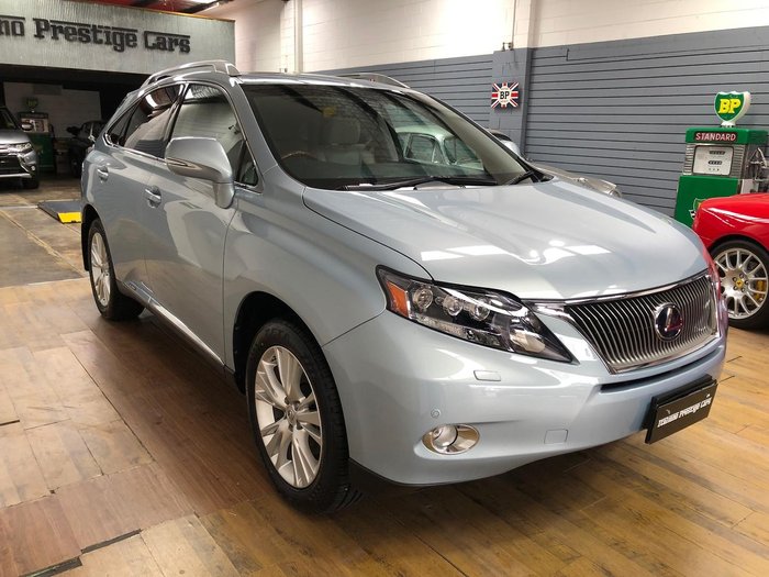 2009 Lexus RX 450h Sports Luxury GYL15R 4X4 On Demand Sapphire