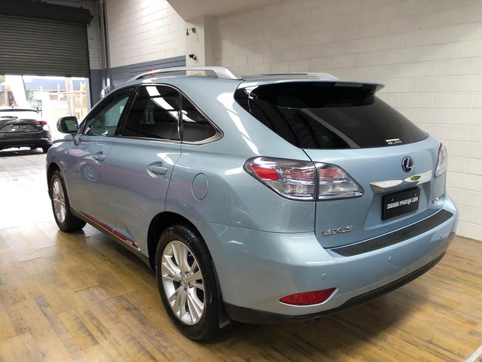 2009 Lexus RX 450h Sports Luxury GYL15R 4X4 On Demand Sapphire