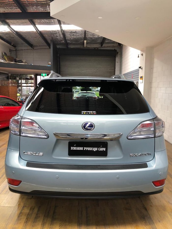 2009 Lexus RX 450h Sports Luxury GYL15R 4X4 On Demand Sapphire
