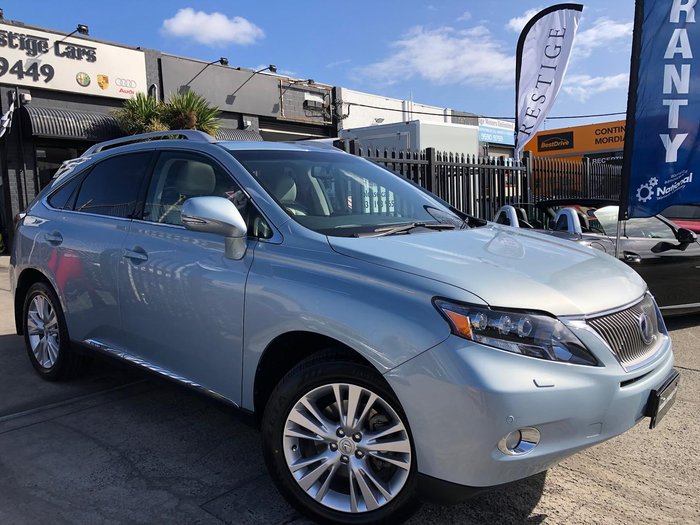 2009 Lexus RX 450h Sports Luxury GYL15R 4X4 On Demand Sapphire
