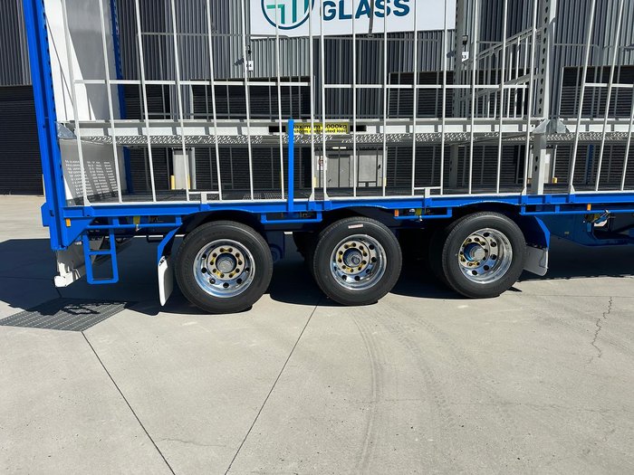 2025 CIMC 34 Pallet Drop Deck Mezzanine Curtainsider B Double 
