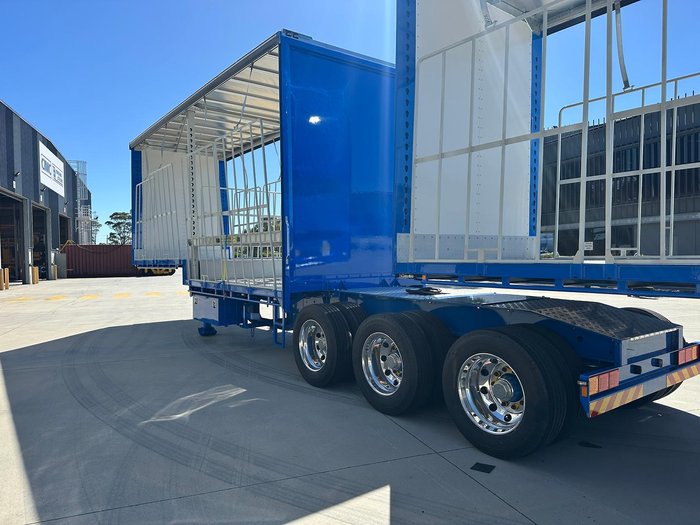 2025 CIMC 34 Pallet Drop Deck Mezzanine Curtainsider B Double 