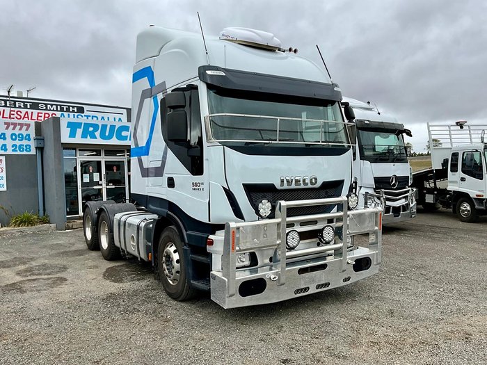 2016 Iveco Stralis 56 E5 560Hp 90T Rated As Traded $60000+Gst Hydralics WHITE