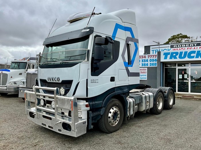 2016 Iveco Stralis 56 E5 560Hp 90T Rated As Traded $60000+Gst Hydralics WHITE