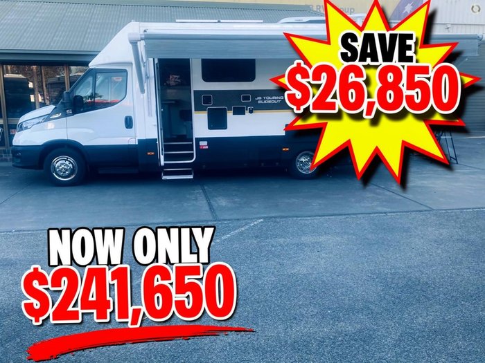 2025 JB Caravans Slide Out Motorhome Save $26,850 Was $268,500