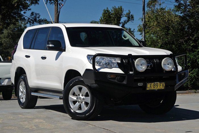2020 Toyota Landcruiser Prado GX GDJ150R 4X4 Dual Range Crystal Pearl