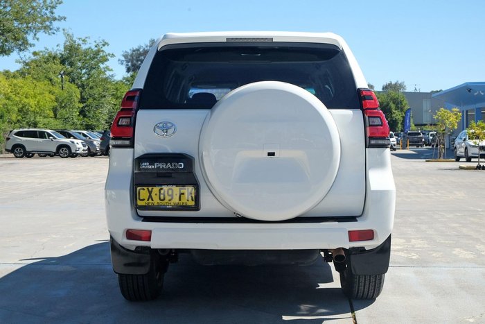 2020 Toyota Landcruiser Prado GX GDJ150R 4X4 Dual Range Crystal Pearl