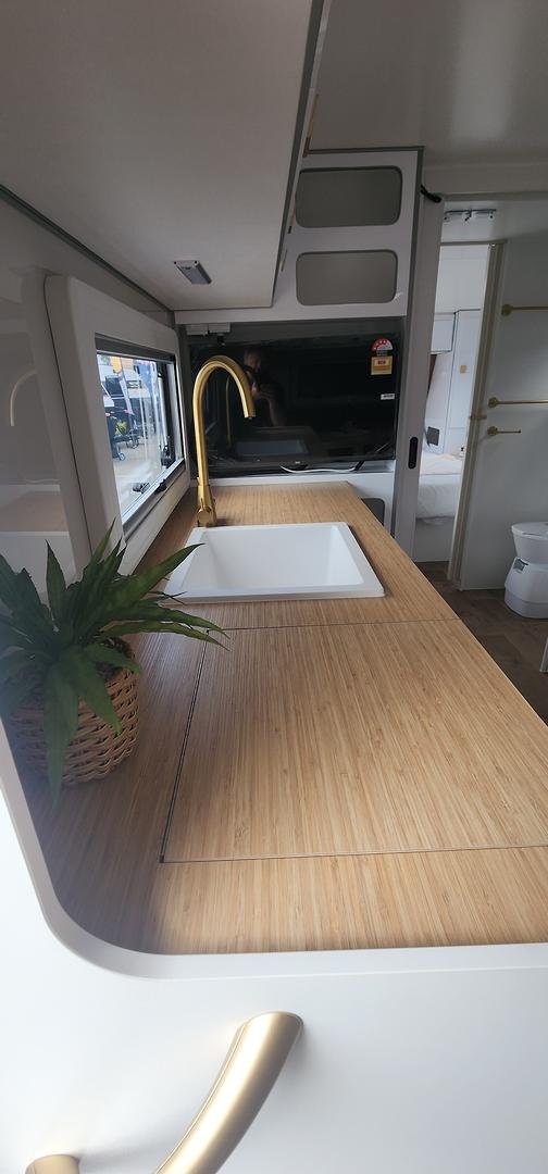 2025 JB Caravans Dirt Road Xtreme 23'6 Rear Door Club Lounge