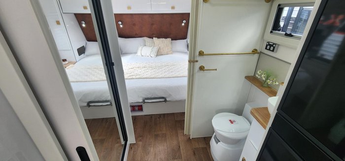 2025 JB Caravans Dirt Road Xtreme 23'6 Rear Door Club Lounge
