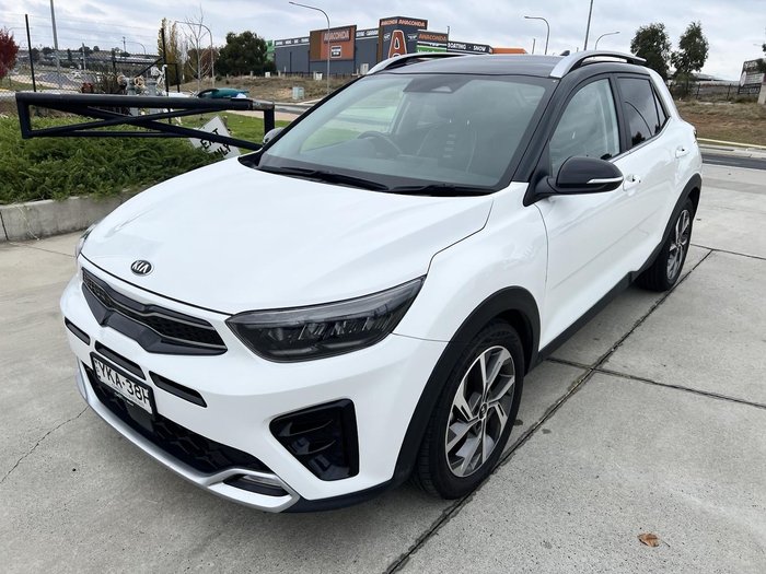 2020 Kia Stonic GT-Line YB MY21 Clear White