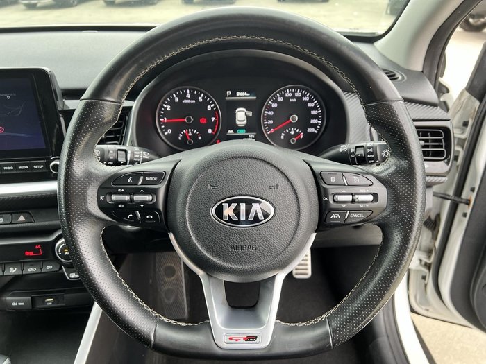 2020 Kia Stonic GT-Line YB MY21 Clear White