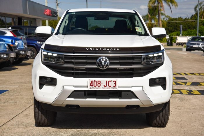 2023 Volkswagen Amarok TDI500 Life NF MY23 4X4 Dual Range Clear White