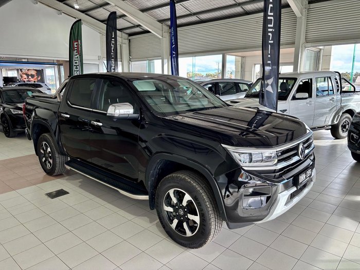 2023 Volkswagen Amarok TDI600 Style NF MY23 4X4 Constant Midnight Black
