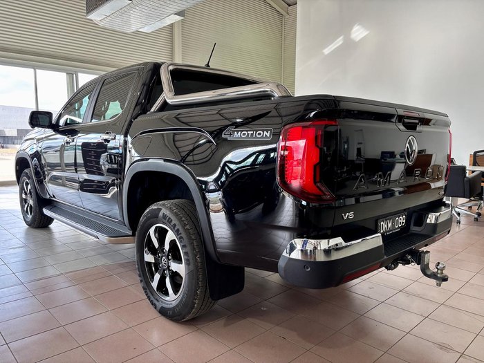 2023 Volkswagen Amarok TDI600 Style NF MY23 4X4 Constant Midnight Black