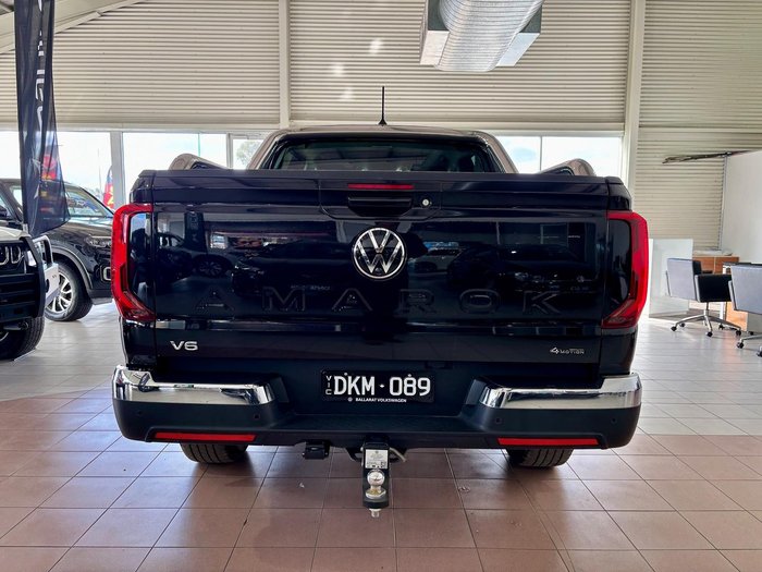 2023 Volkswagen Amarok TDI600 Style NF MY23 4X4 Constant Midnight Black