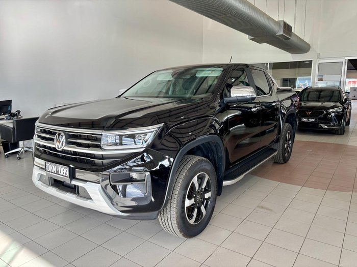 2023 Volkswagen Amarok TDI600 Style NF MY23 4X4 Constant Midnight Black