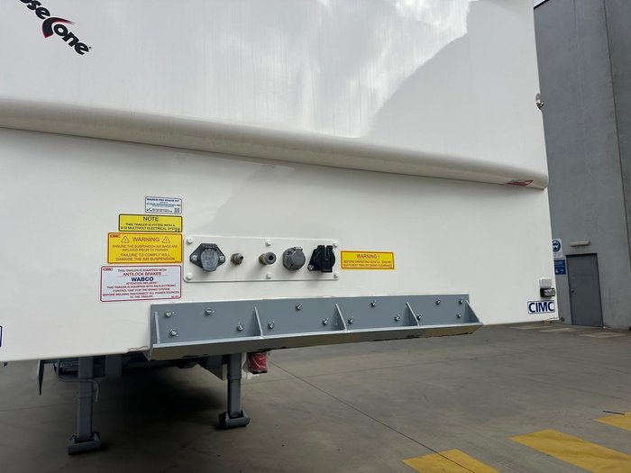 2025 CIMC 34 Pallet Drop Deck Mezzanine B Double Curtainsider