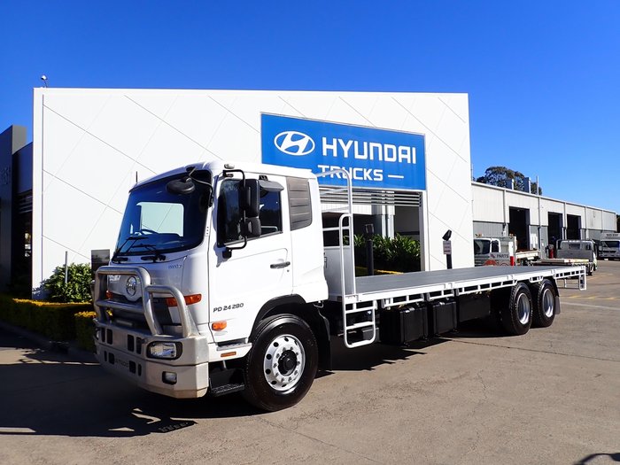 2016 NISSAN UD CONDOR PD 24-280 WHITE