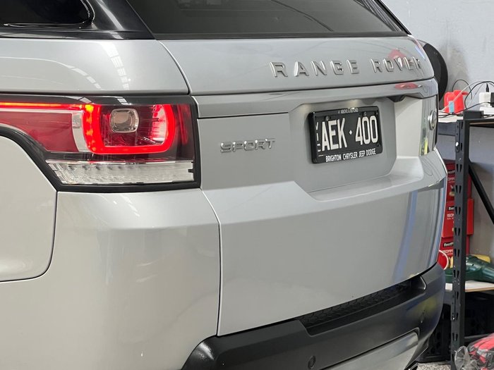 2015 Land Rover Range Rover Sport TDV6 SE L494 MY15.5 4X4 Constant Aleutian Silver