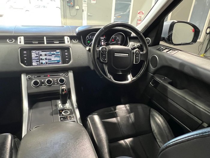 2015 Land Rover Range Rover Sport TDV6 SE L494 MY15.5 4X4 Constant Aleutian Silver