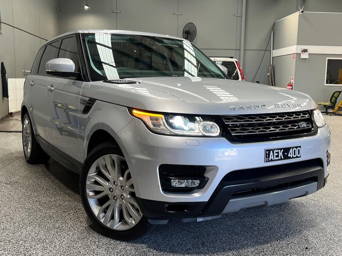 2015 Land Rover Range Rover Sport TDV6 SE L494 MY15.5 4X4 Constant Aleutian Silver