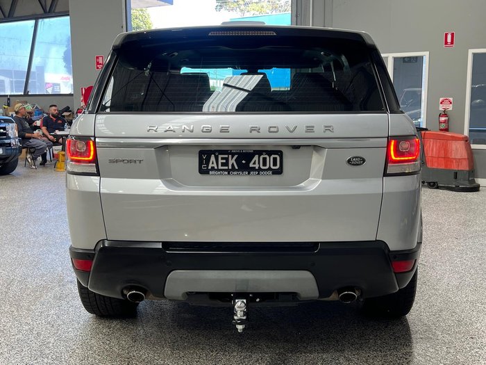 2015 Land Rover Range Rover Sport TDV6 SE L494 MY15.5 4X4 Constant Aleutian Silver