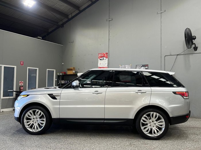 2015 Land Rover Range Rover Sport TDV6 SE L494 MY15.5 4X4 Constant Aleutian Silver