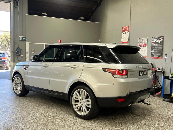 2015 Land Rover Range Rover Sport TDV6 SE L494 MY15.5 4X4 Constant Aleutian Silver