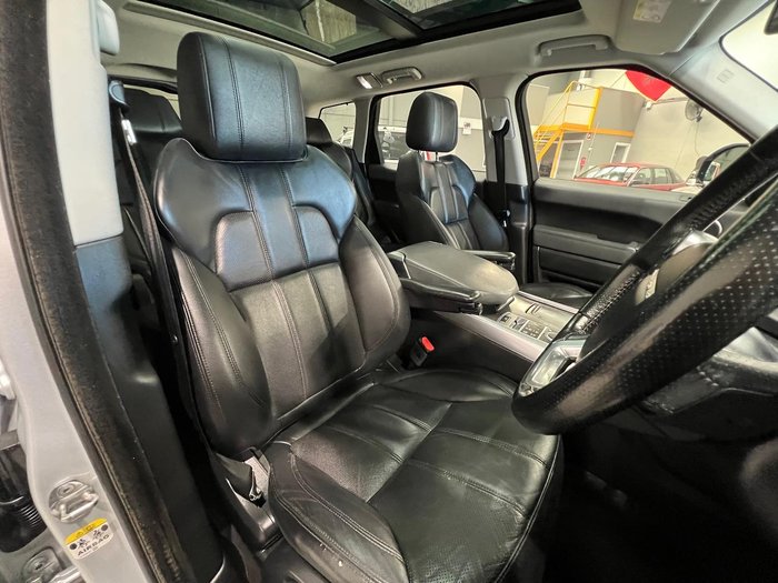 2015 Land Rover Range Rover Sport TDV6 SE L494 MY15.5 4X4 Constant Aleutian Silver
