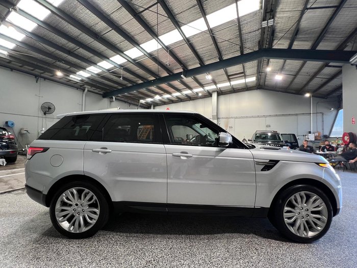 2015 Land Rover Range Rover Sport TDV6 SE L494 MY15.5 4X4 Constant Aleutian Silver