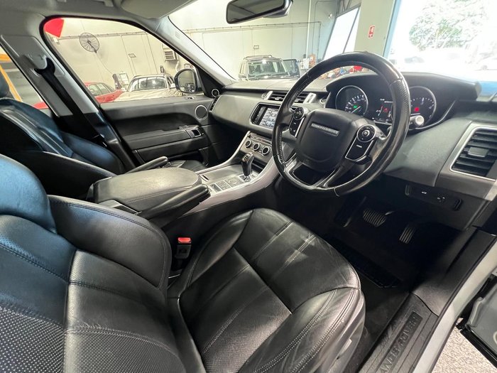 2015 Land Rover Range Rover Sport TDV6 SE L494 MY15.5 4X4 Constant Aleutian Silver