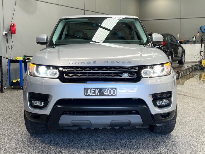 2015 Land Rover Range Rover Sport TDV6 SE L494 MY15.5 4X4 Constant Aleutian Silver