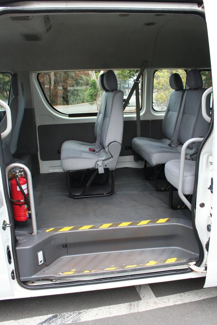 2007 Toyota Hiace Commuter KDH223R MY08 French Vanilla