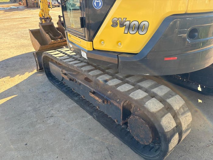 2019 Yanmar Sv100 Yellow