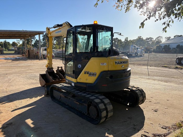 2019 Yanmar Sv100 Yellow