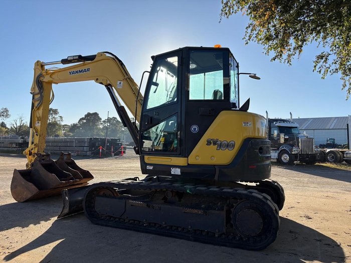 2019 Yanmar Sv100 Yellow