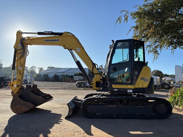 2019 Yanmar Sv100 Yellow
