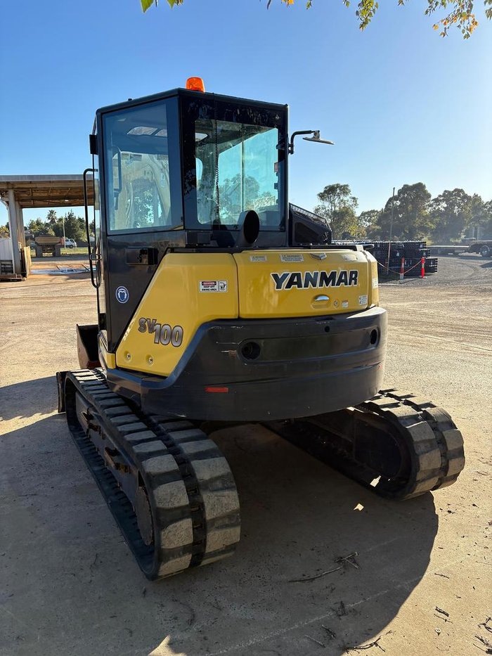 2019 Yanmar Sv100 Yellow