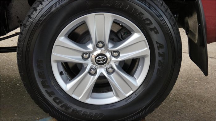 2017 Toyota Landcruiser GXL VDJ200R 4X4 Dual Range Merlot Red